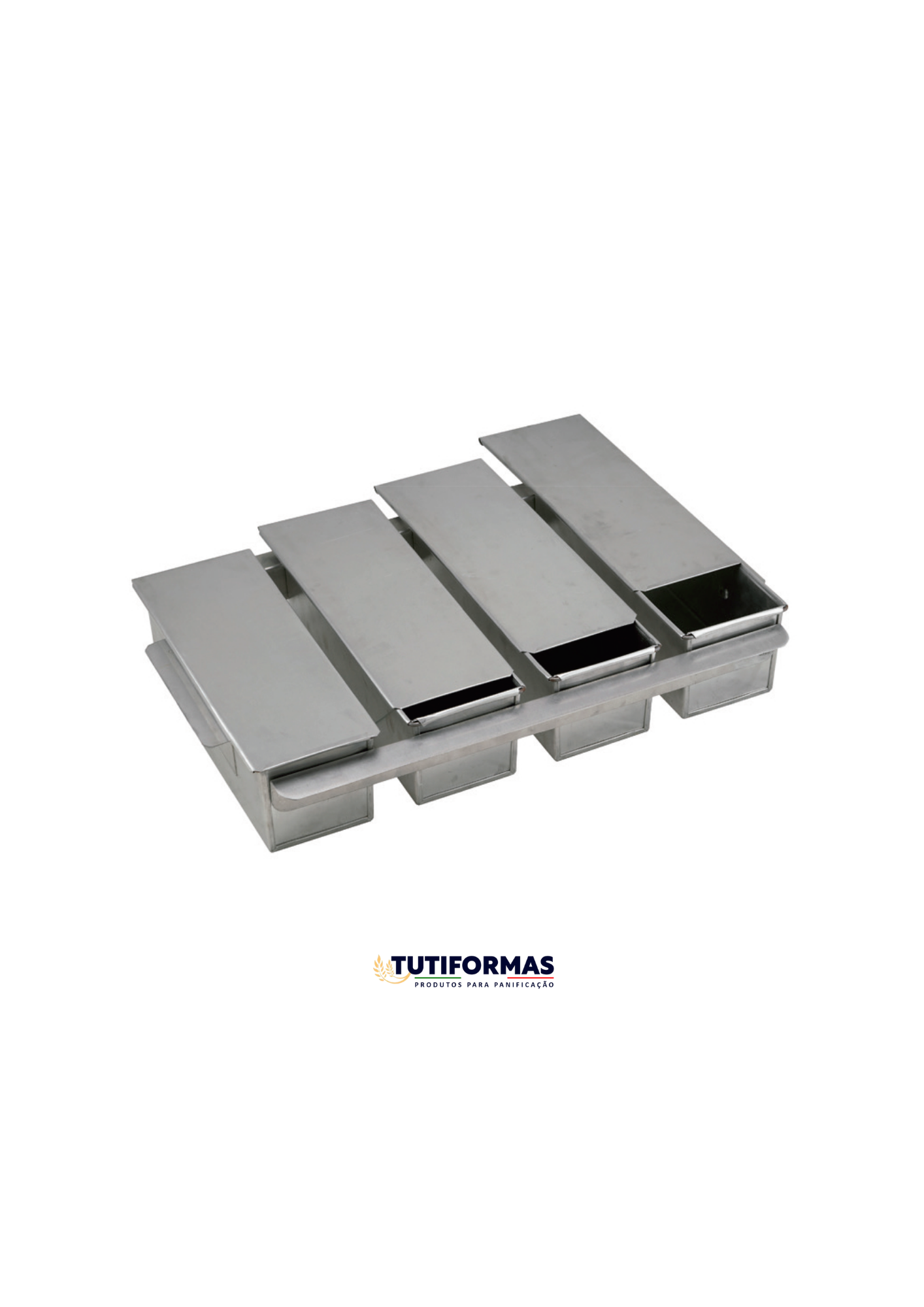 Forma Pão de Forma Conj. 4 Peças (ALUM)