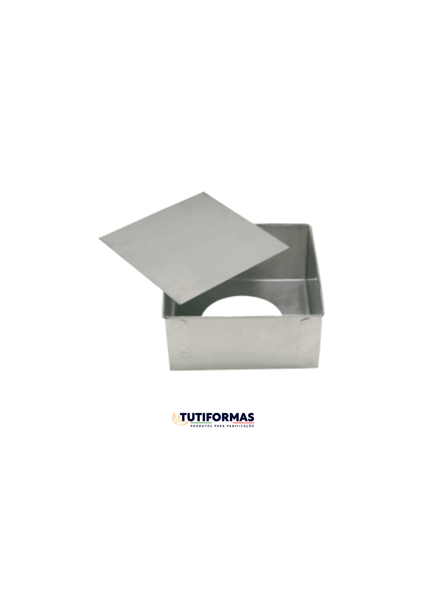 Forma Quadrada Fundo Falso (ALUM)