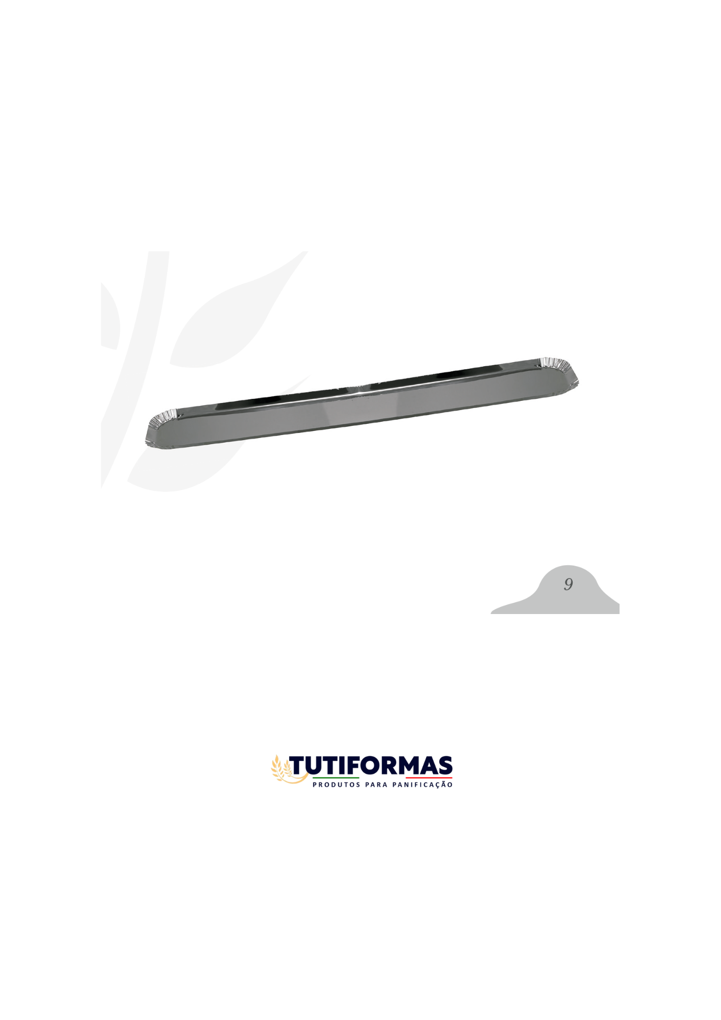 Bandeja de Metro Canto Crespo (INOX) 102 x 17 x 2 cm