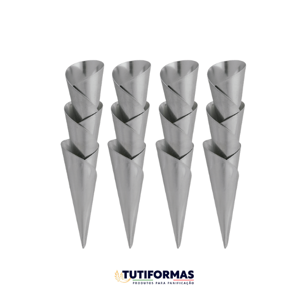 FORMINHA CANUDO P/ MASSA FOLHADA (ALUM)