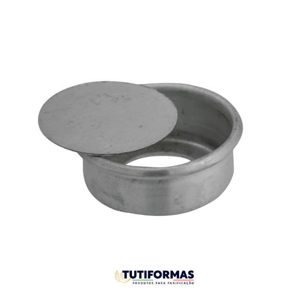FORM. PÃO DE MEL REDONDO C/ BORDA FUNDO FALSO (ALUM)
