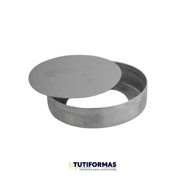 FORM. PÃO DE MEL REDONDO S/ BORDA FUNDO FALSO (ALUM)