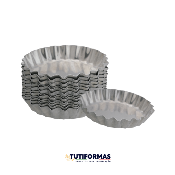 FORMINHA TORTA MAÇA CRESPA FIXA FESTA (ALUM)