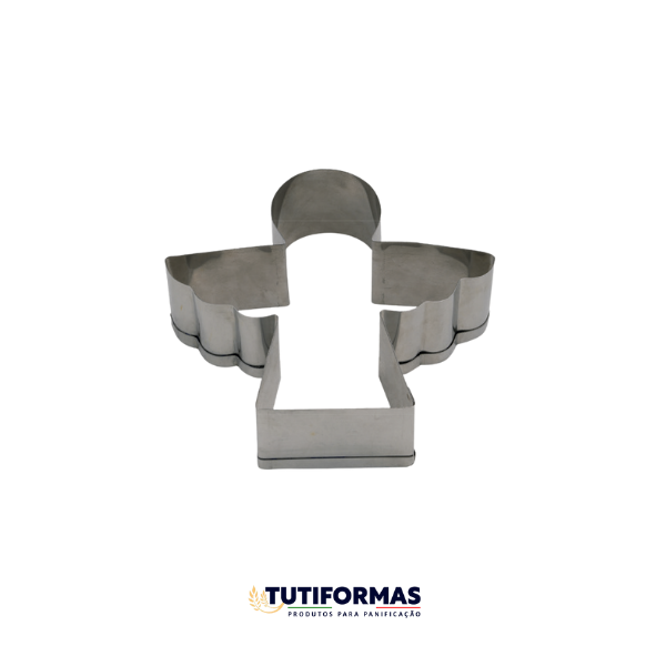 Aro Cortador Natalino Anjo (INOX) – 15 X 5 cm