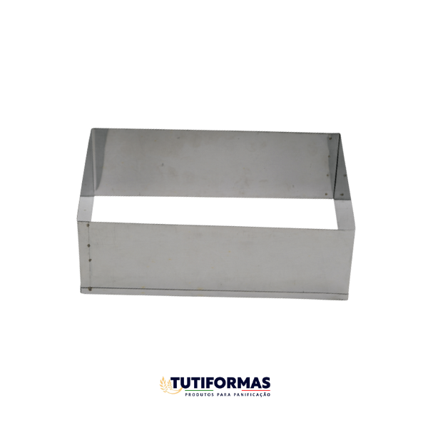 Aro Cortador Quadrado Liso (INOX)