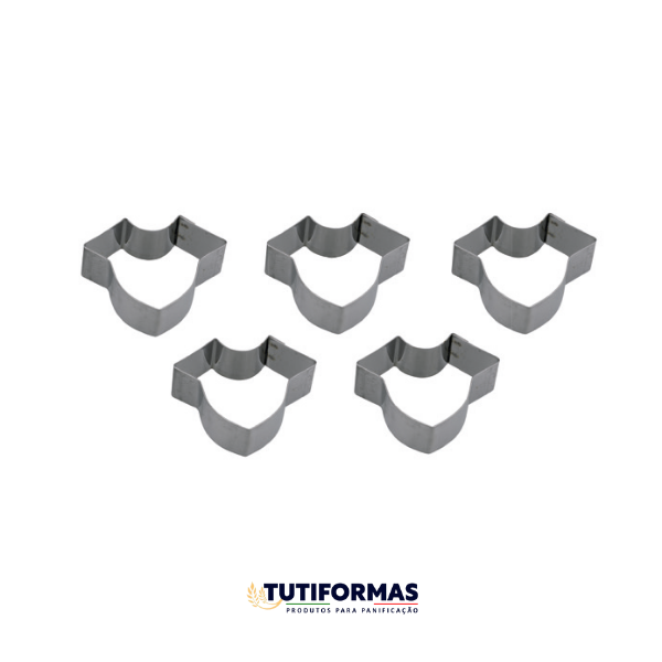 Aro Cortador Petit Four Hera (INOX) – 5 Peças