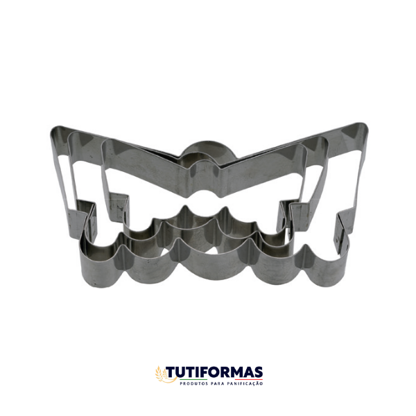 Jogo Aro Cortador Petit Four Borboleta (INOX) C/ 3 pçs